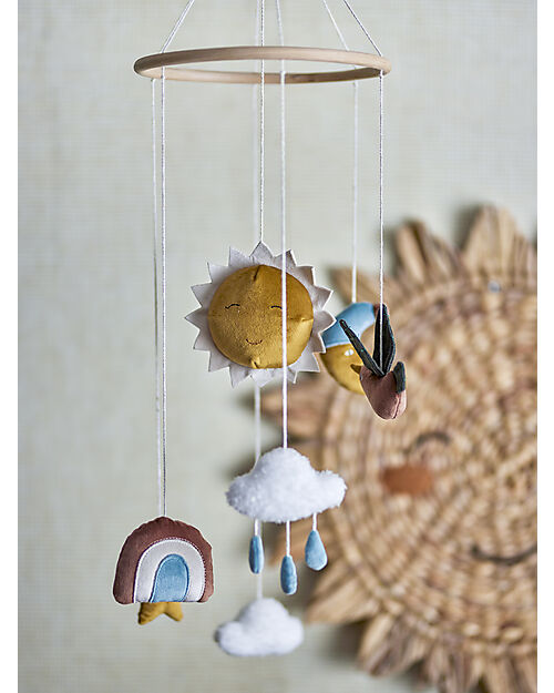 Bloomingville Vigge Mobile - Sky - 20x70 cm Mobiles