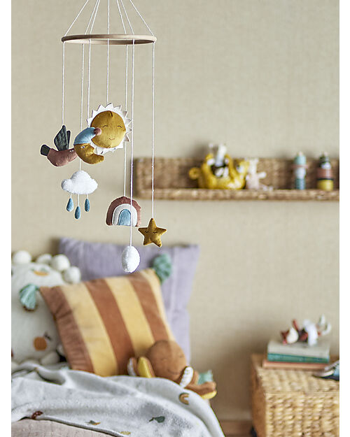 Bloomingville Vigge Mobile - Sky - 20x70 cm Mobiles