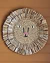 Bloomingville Wall Decor, Lion - Natural Water Hyacinth Fibre Wall Decorations