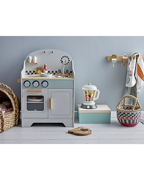 Bloomingville Wooden Kitchen Toy - With Stove Toy Kitchens