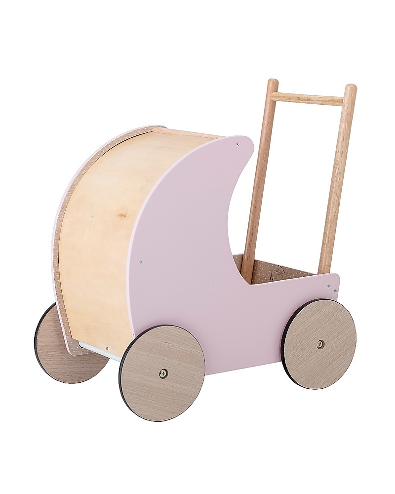 wooden play pram