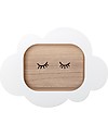 Bloomingville Wooden Wall Box Display, Cloud - 50x19x37 cm Shelves