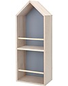 Bloomingville Wooden Wall Shelf, Grey Home - 30x16x80 cm Shelves