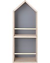 Bloomingville Wooden Wall Shelf, Grey Home - 30x16x80 cm Shelves