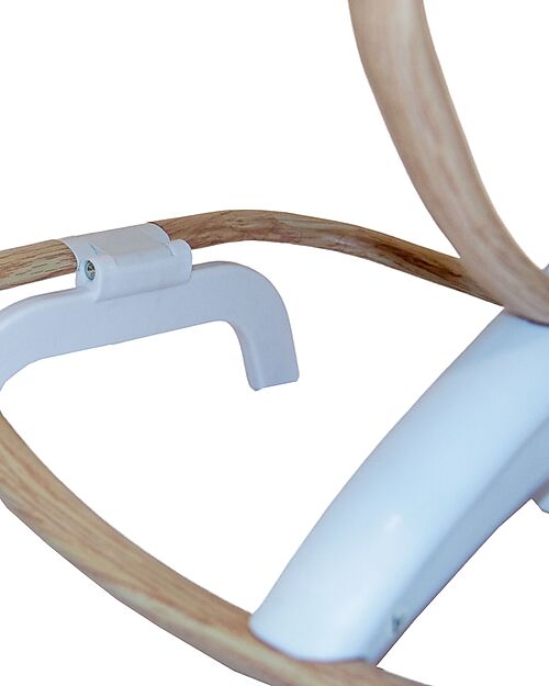 Bo Jungle 2 in 1 Bouncer & Rocker - Pure White - With Games & Melodies Bouncers