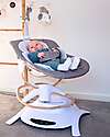 Bo Jungle 2 in 1 Bouncer & Rocker - Pure White - With Games & Melodies Bouncers