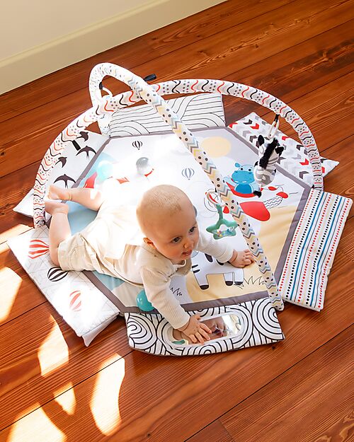 Bo Jungle 2 in 1 Sensory Gym & Ball Pool - Midnight Expedition - Multiactivity Baby Gym