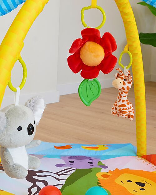 Bo Jungle 2 in 1 Sensory Gym and Ball Pool - Palenquo - Multiactivity Baby Gym