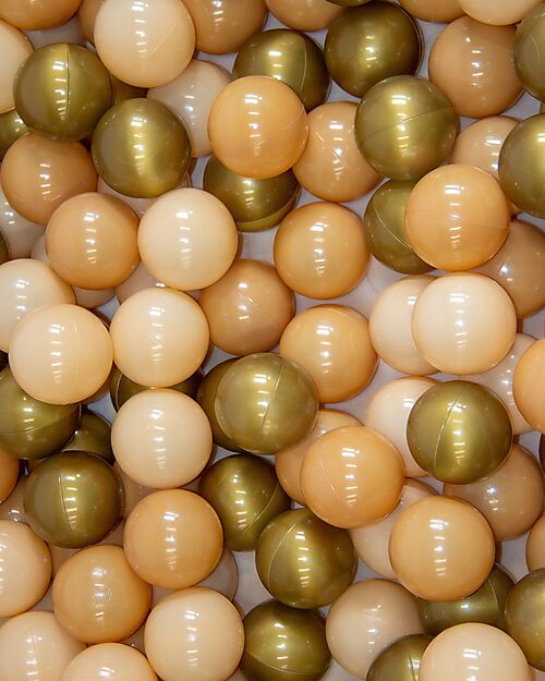 Bo Jungle Ball Pool - Gold - Stimulates Motor Skills! Baby Gym