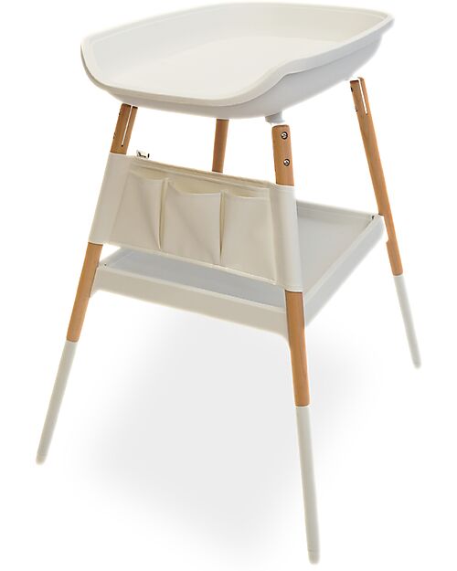Bo Jungle Balneo Changing Table with Edges - Pure White - 97x78x68 cm Changing Tables