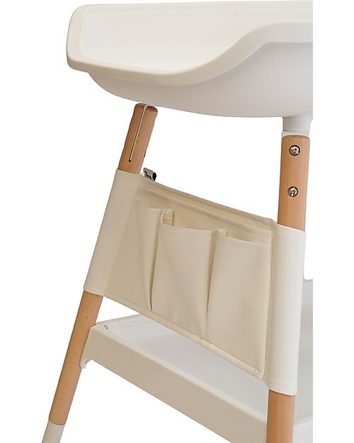Bo Jungle Balneo Changing Table with Edges - Pure White - 97x78x68 cm Changing Tables
