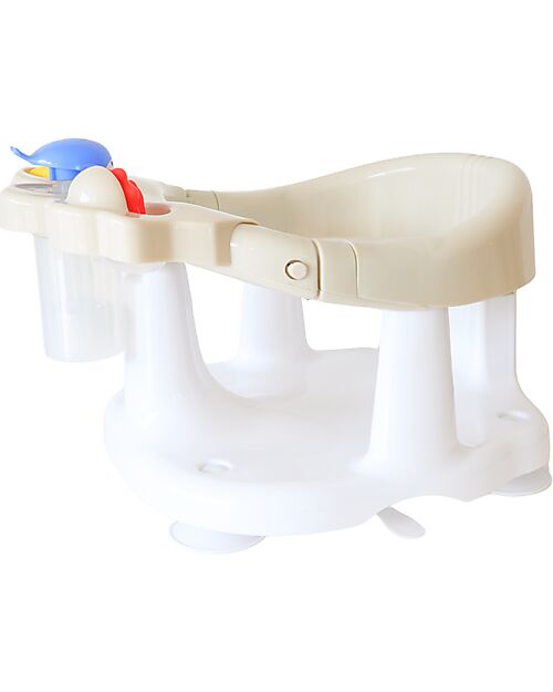 Bo Jungle Bath Seat - Dune - 5+ Months Baby Bath Tubs and Accessories
