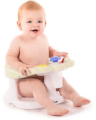 Bo Jungle Bath Seat - Dune - 5+ Months Baby Bath Tubs and Accessories