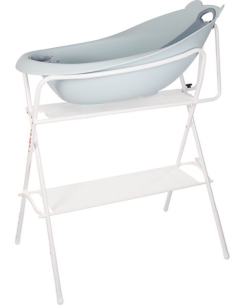 Bo Jungle Bear Bath Tub Stand - White - 4 Heights Baby Bath Tubs and Accessories