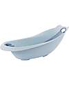 Bo Jungle Bear Bath Tub with Reducer - Pastel Blue - Ergonomic Baby Bath Tubs and Accessories