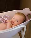 Bo Jungle Bear Bath Tub with Reducer - Pastel Pink - Ergonomic Baby Bath Tubs and Accessories