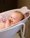 Bo Jungle Bear Bath Tub with Reducer - Pastel Pink - Ergonomic Baby Bath Tubs and Accessories