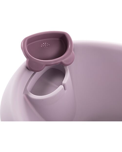 Bo Jungle Bear Bath Tub with Reducer - Pastel Pink - Ergonomic Baby Bath Tubs and Accessories