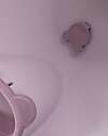 Bo Jungle Bear Bath Tub with Reducer - Pastel Pink - Ergonomic Baby Bath Tubs and Accessories