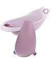 Bo Jungle Bear Bath Tub with Reducer - Pastel Pink - Ergonomic Baby Bath Tubs and Accessories