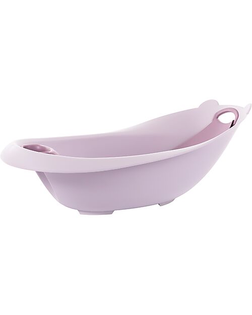 Bo Jungle Bear Bath Tub with Reducer - Pastel Pink - Ergonomic Baby Bath Tubs and Accessories