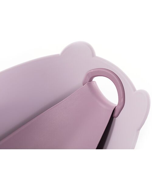 Bo Jungle Bear Bath Tub with Reducer - Pastel Pink - Ergonomic Baby Bath Tubs and Accessories