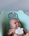 Bo Jungle Bear Bath Tub with Reducer - Sage Green - Ergonomic Baby Bath Tubs and Accessories