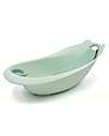 Bo Jungle Bear Bath Tub with Reducer - Sage Green - Ergonomic Baby Bath Tubs and Accessories