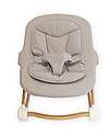 Bo Jungle Bouncer - Pure White - Compatible with Grow With Me High Chair Bouncers