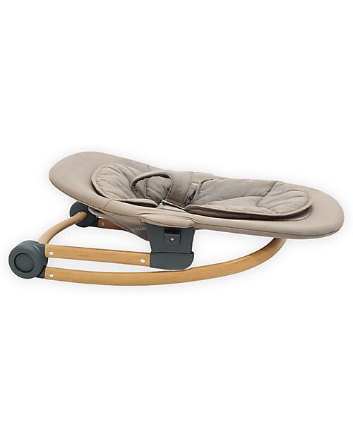 Bo Jungle Bouncer - Shady Grey - Compatible with Grow With Me High Chair Bouncers