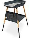 Bo Jungle Changing Table with Balneo Edges - Shady Gret - 97x78x68 cm Changing Tables