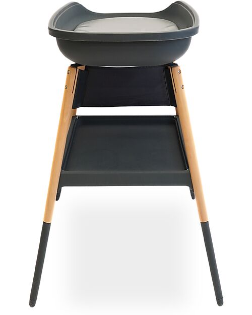 Bo Jungle Changing Table with Balneo Edges - Shady Gret - 97x78x68 cm Changing Tables