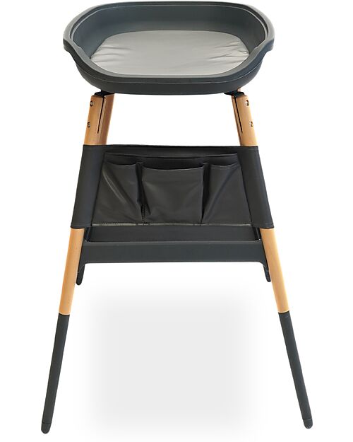 Bo Jungle Changing Table with Balneo Edges - Shady Gret - 97x78x68 cm Changing Tables