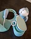Bo Jungle Container for Milk Powder or Snacks - Blue - With Measuring Cup Food Containers