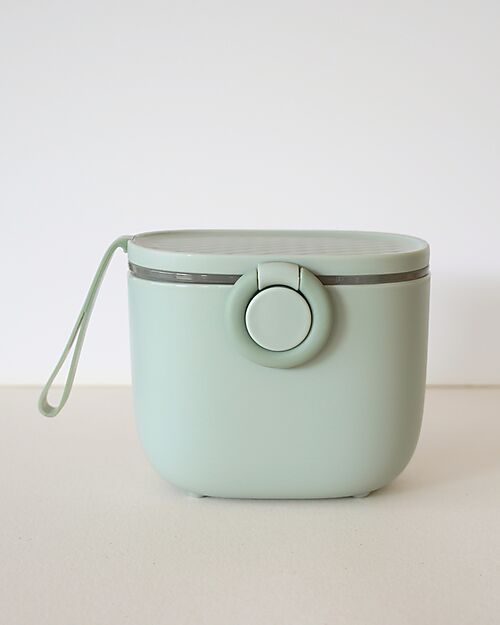 Bo Jungle Container for Milk Powder or Snacks - Jade - With Measuring Cup Food Containers