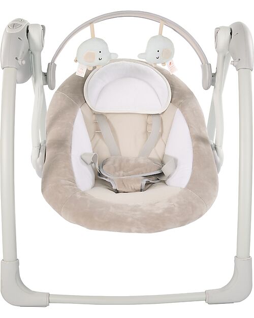 Bo Jungle Dolphy Rocking Bouncer - Beige - Up to 9kg Bouncers