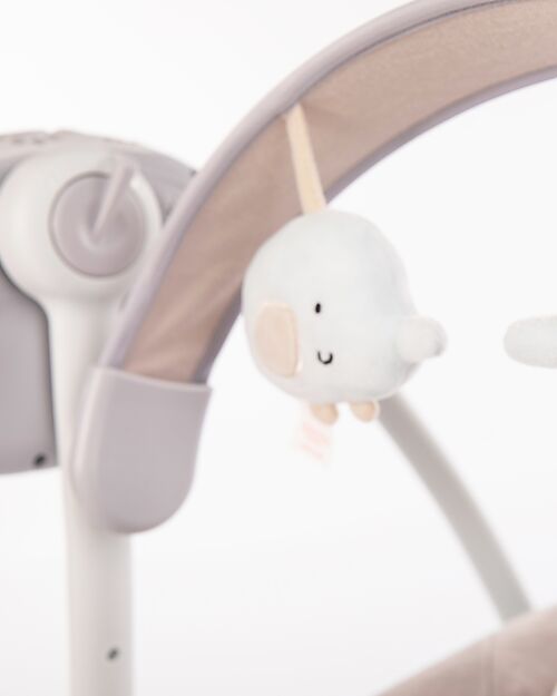 Bo Jungle Dolphy Rocking Bouncer - Beige - Up to 9kg Bouncers