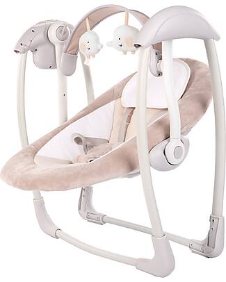 Bo Jungle Dolphy Rocking Bouncer - Beige - Up to 9kg Bouncers