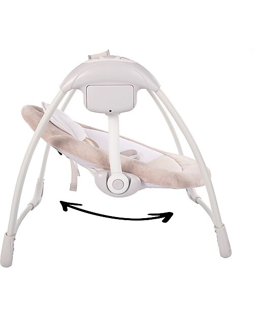 Bo Jungle Dolphy Rocking Bouncer - Beige - Up to 9kg Bouncers