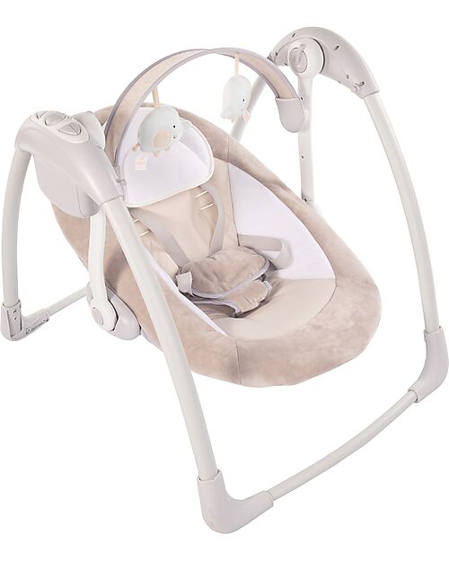 Bo Jungle Dolphy Rocking Bouncer - Beige - Up to 9kg Bouncers