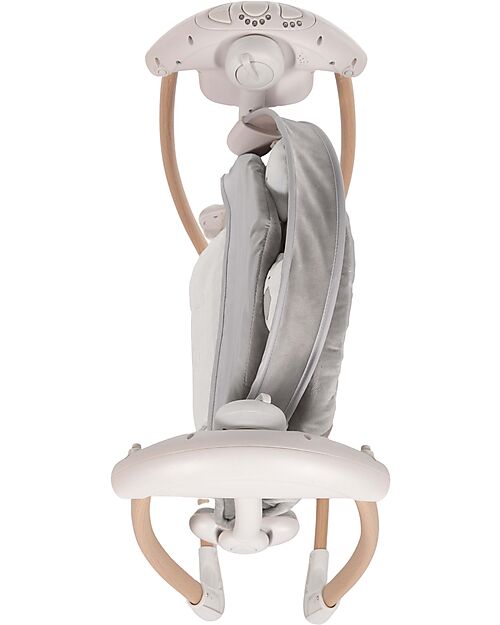 Bo Jungle Dolphy Rocking Bouncer - Pure White - Up to 9kg Bouncers
