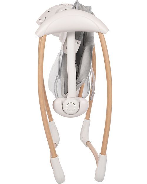 Bo Jungle Dolphy Rocking Bouncer - Pure White - Up to 9kg Bouncers