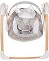 Bo Jungle Dolphy Rocking Bouncer - Pure White - Up to 9kg Bouncers