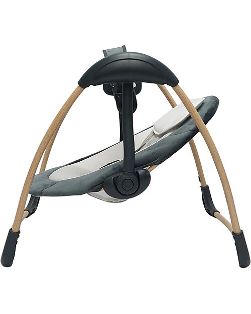 Bo Jungle Dolphy Rocking Bouncer - Shady Grey - Up to 9kg Bouncers