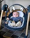 Bo Jungle Dolphy Rocking Bouncer - Shady Grey - Up to 9kg Bouncers
