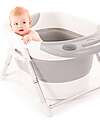 Bo Jungle Foldable First Baths Bathtub - Grey and White - 80 x 57 x 42 cm Baby Bath Tubs and Accessories