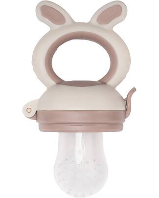 Bo Jungle Fruit Eater with Ergonomic Handle - Dune - 3+ Months Snack Boxes