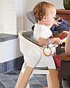 Bo Jungle Grow With Me High Chair - Pure White - Ultra Compact High Chairs
