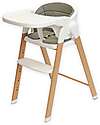 Bo Jungle Grow With Me High Chair - Pure White - Ultra Compact High Chairs