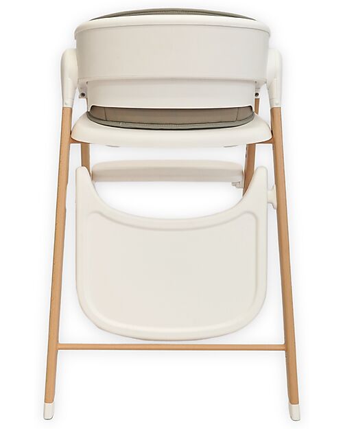 Bo Jungle Grow With Me High Chair - Pure White - Ultra Compact High Chairs